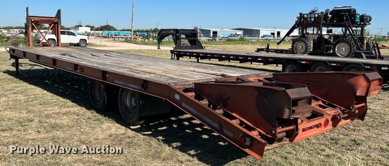 image for item DJ7705 1997 Belshe DT235  equipment trailer