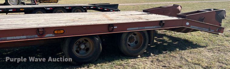 image for item DJ7705 1997 Belshe DT235  equipment trailer