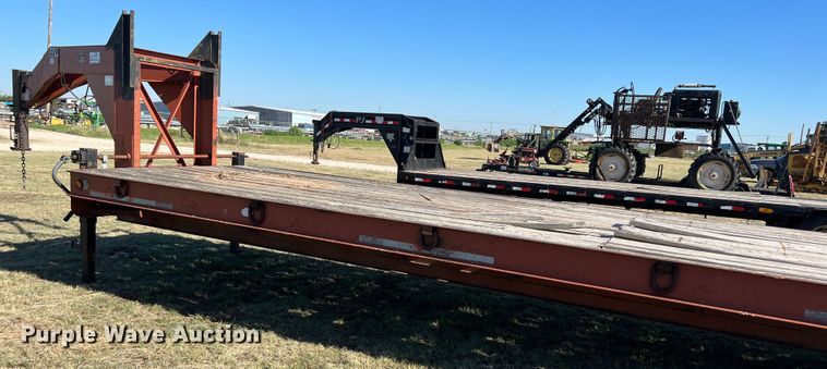image for item DJ7705 1997 Belshe DT235  equipment trailer