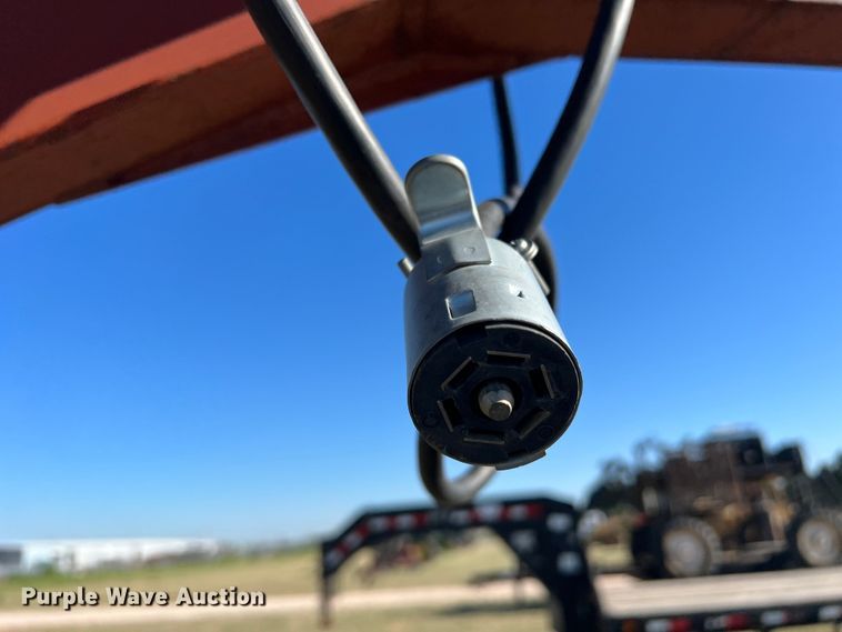 image for item DJ7705 1997 Belshe DT235  equipment trailer