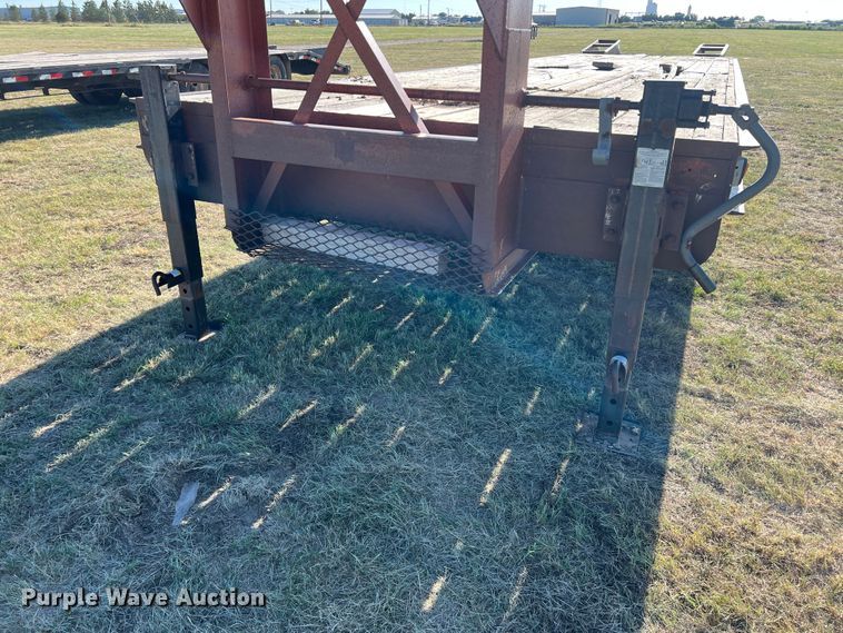 image for item DJ7705 1997 Belshe DT235  equipment trailer