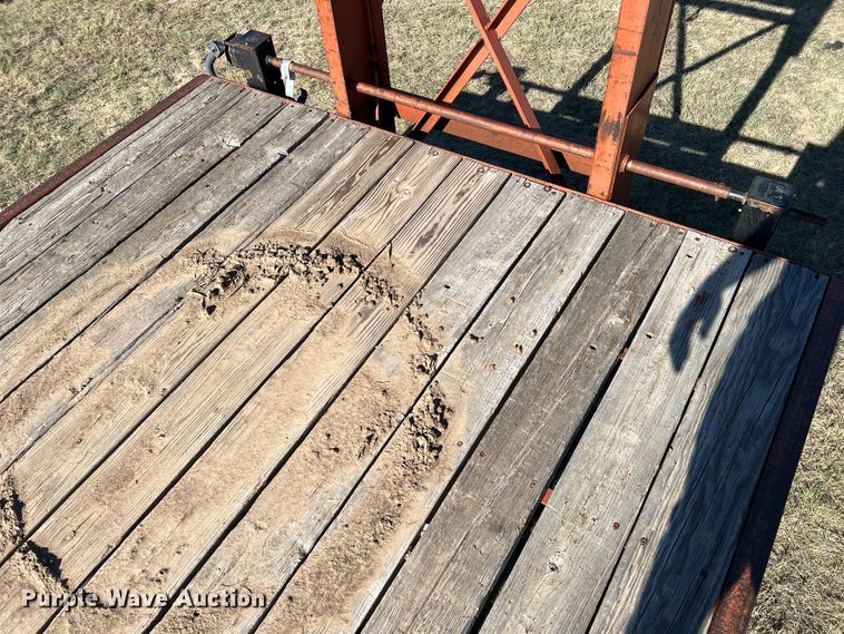 image for item DJ7705 1997 Belshe DT235  equipment trailer