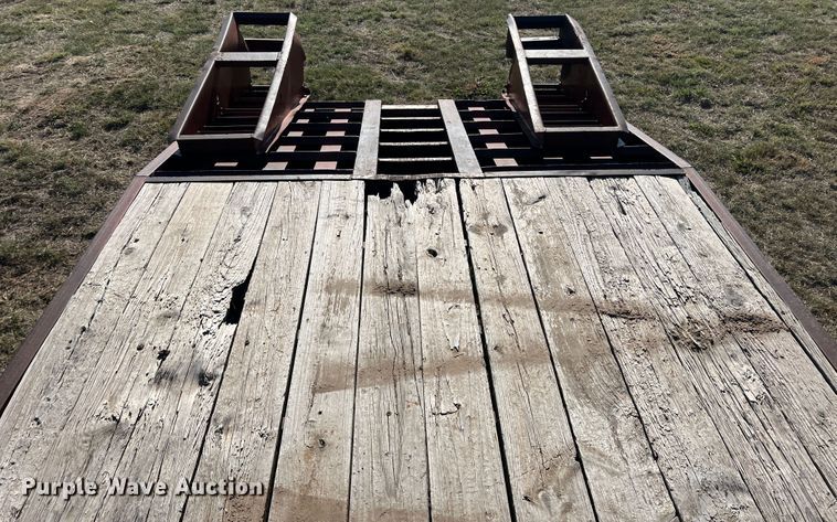 image for item DJ7705 1997 Belshe DT235  equipment trailer