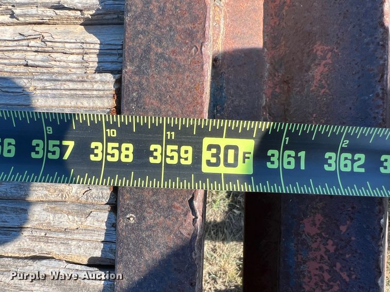 image for item DJ7705 1997 Belshe DT235  equipment trailer