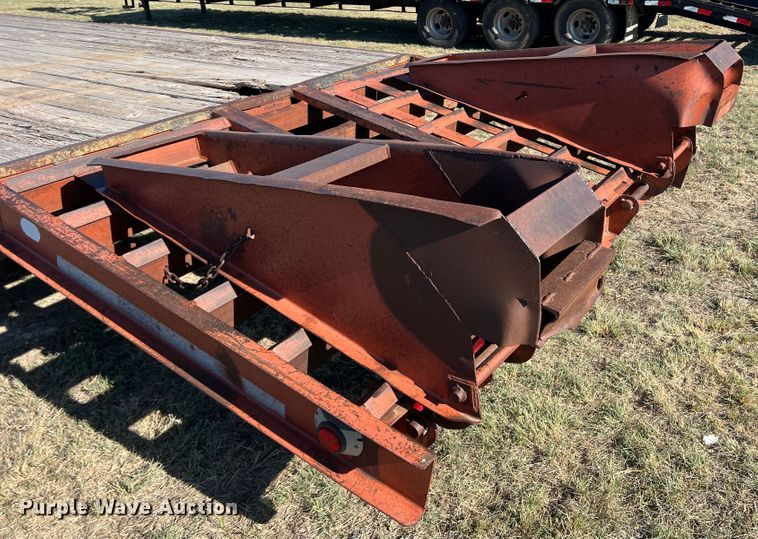 image for item DJ7705 1997 Belshe DT235  equipment trailer
