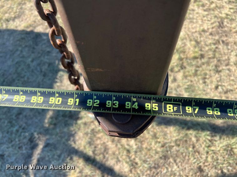 image for item DJ7705 1997 Belshe DT235  equipment trailer