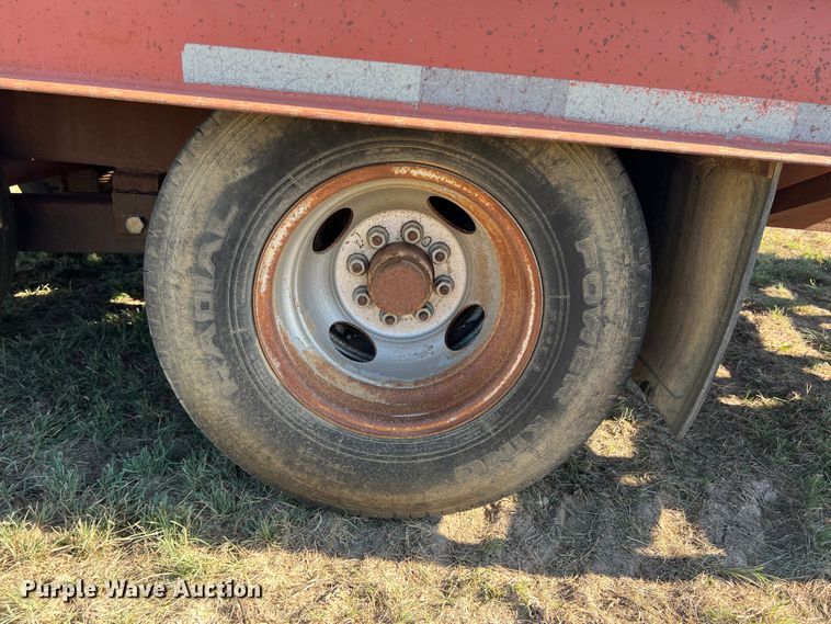 image for item DJ7705 1997 Belshe DT235  equipment trailer