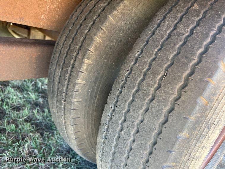 image for item DJ7705 1997 Belshe DT235  equipment trailer