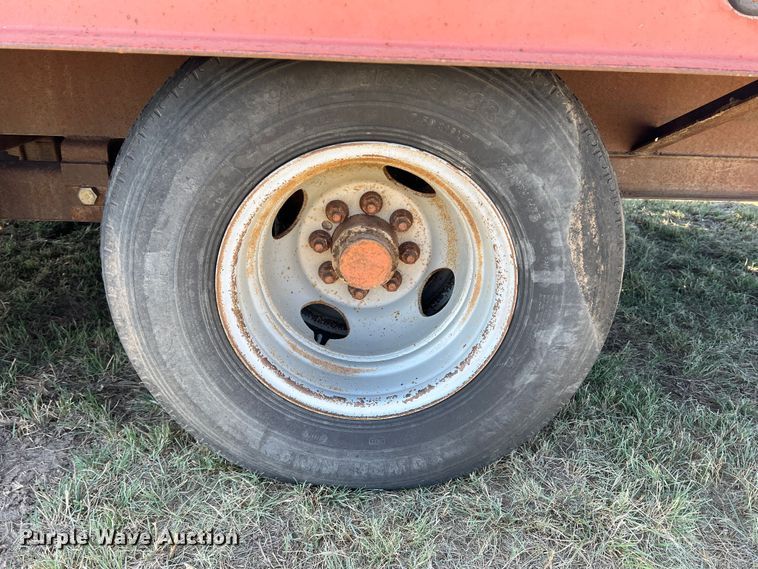 image for item DJ7705 1997 Belshe DT235  equipment trailer