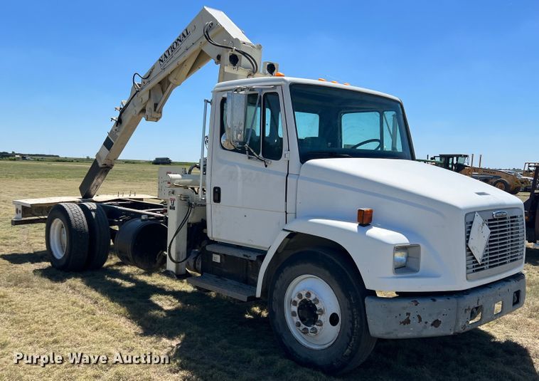 image for item DJ7707 2004 Freightliner FL70  crane truck