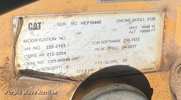 image for item DJ7707 2004 Freightliner FL70  crane truck