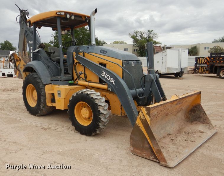 image for item DJ8991 2015 John Deere 310SL  backhoe