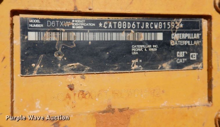 image for item DK0389 2014 Caterpillar D6T XW VP  dozer