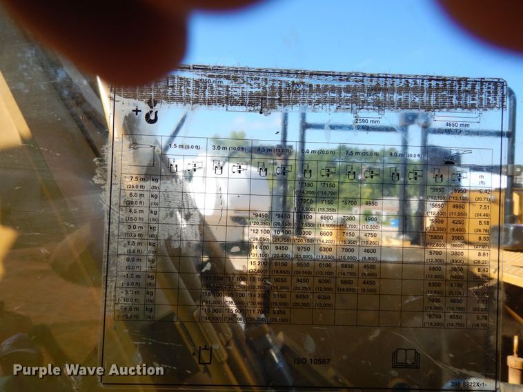 image for item DK0390 2015 Caterpillar 326FL  excavator