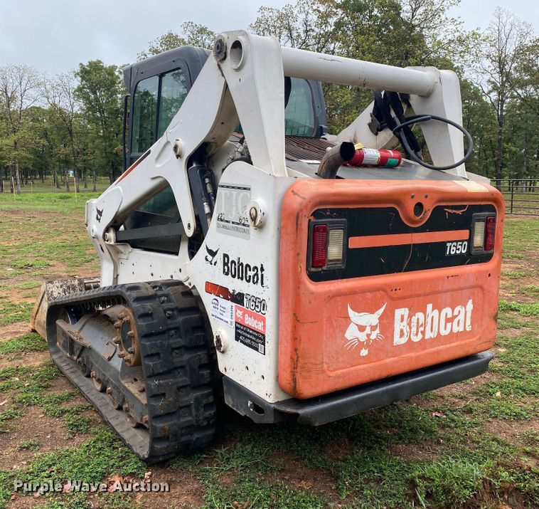 image for item DK6398 2016 Bobcat T650  tracked skid steer loader