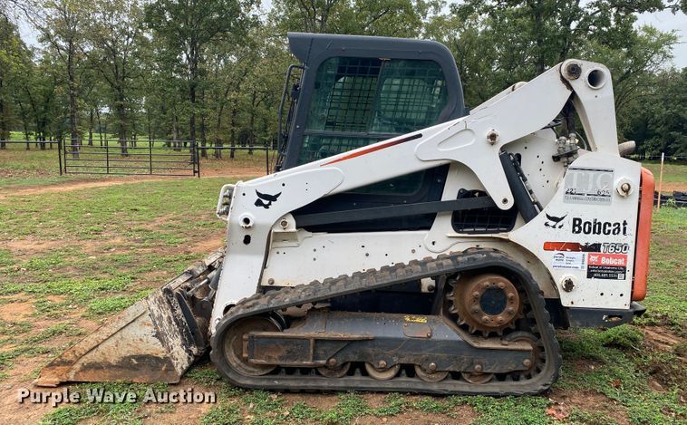 image for item DK6398 2016 Bobcat T650  tracked skid steer loader