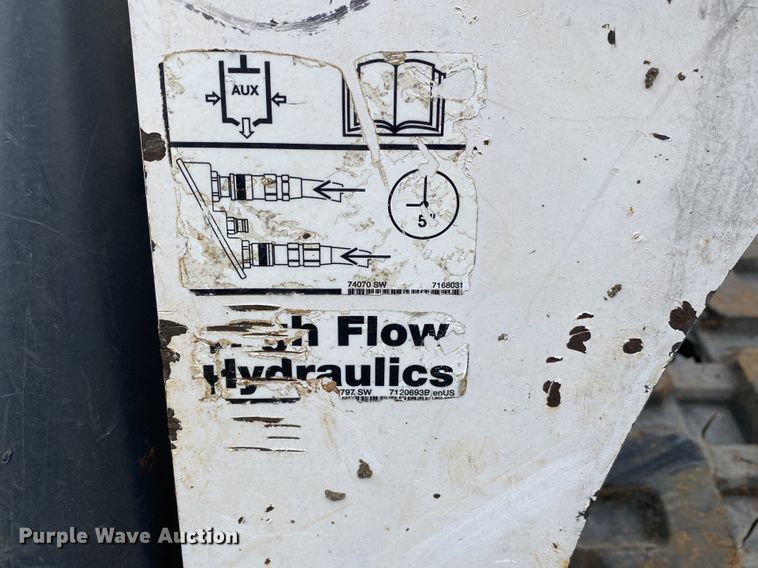 image for item DK6398 2016 Bobcat T650  tracked skid steer loader