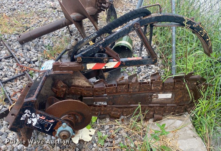 image for item DK6402 2007 Ditch Witch  skid steer trencher