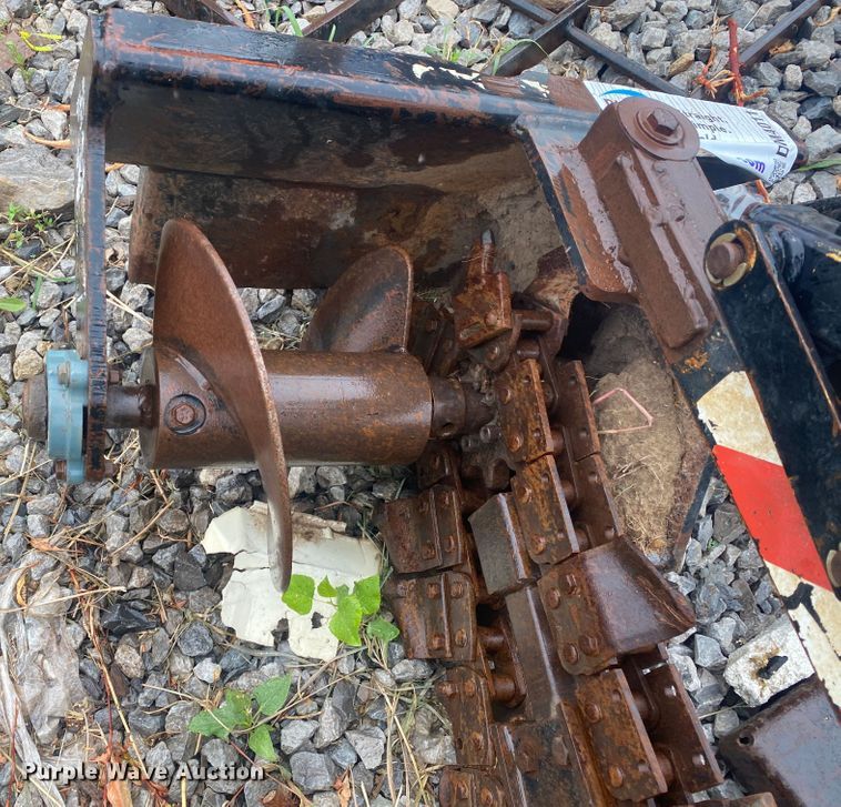 image for item DK6402 2007 Ditch Witch  skid steer trencher