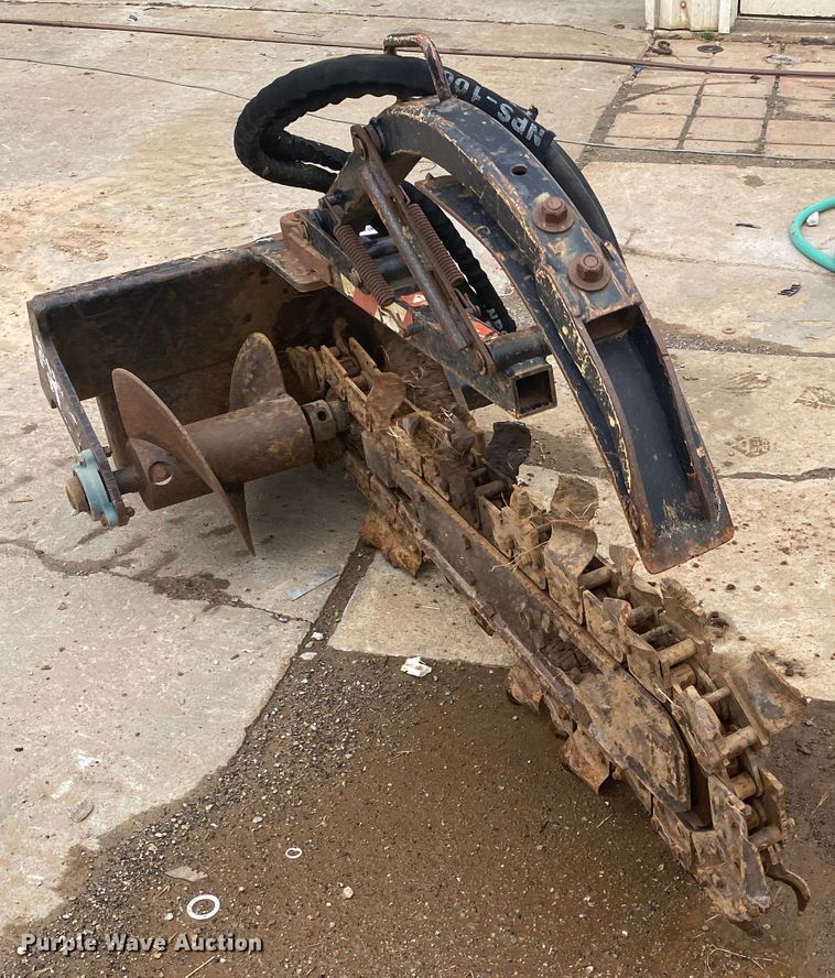 image for item DK6402 2007 Ditch Witch  skid steer trencher