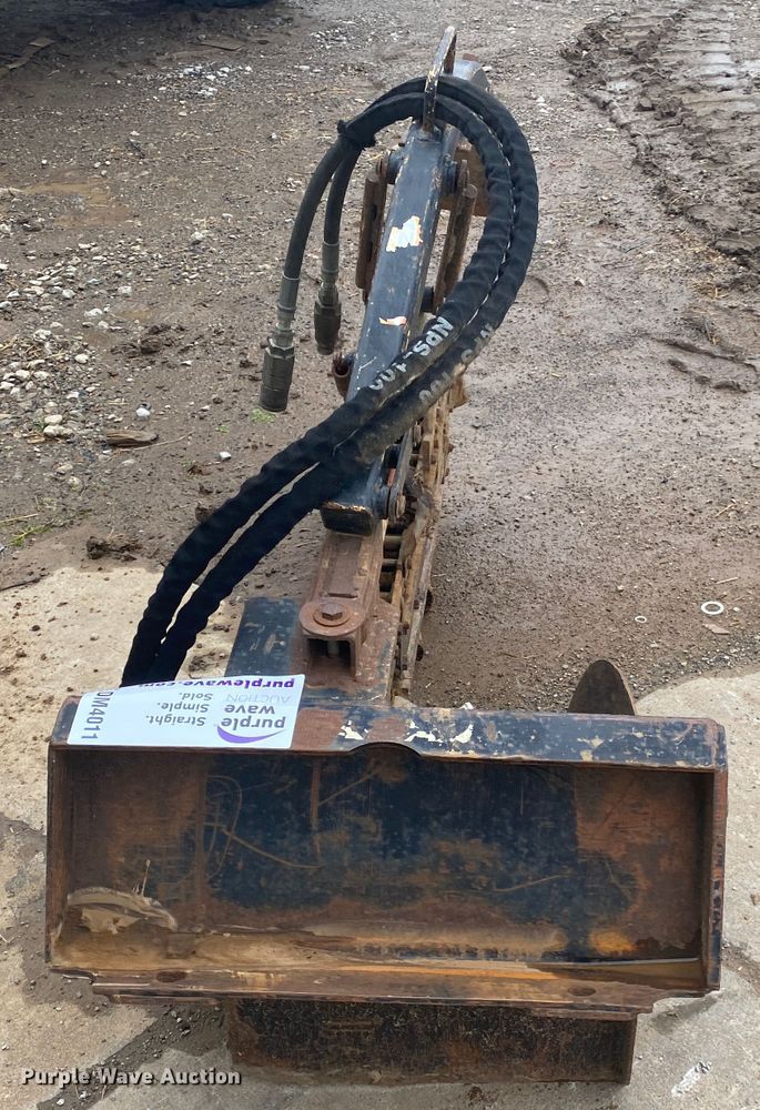 image for item DK6402 2007 Ditch Witch  skid steer trencher