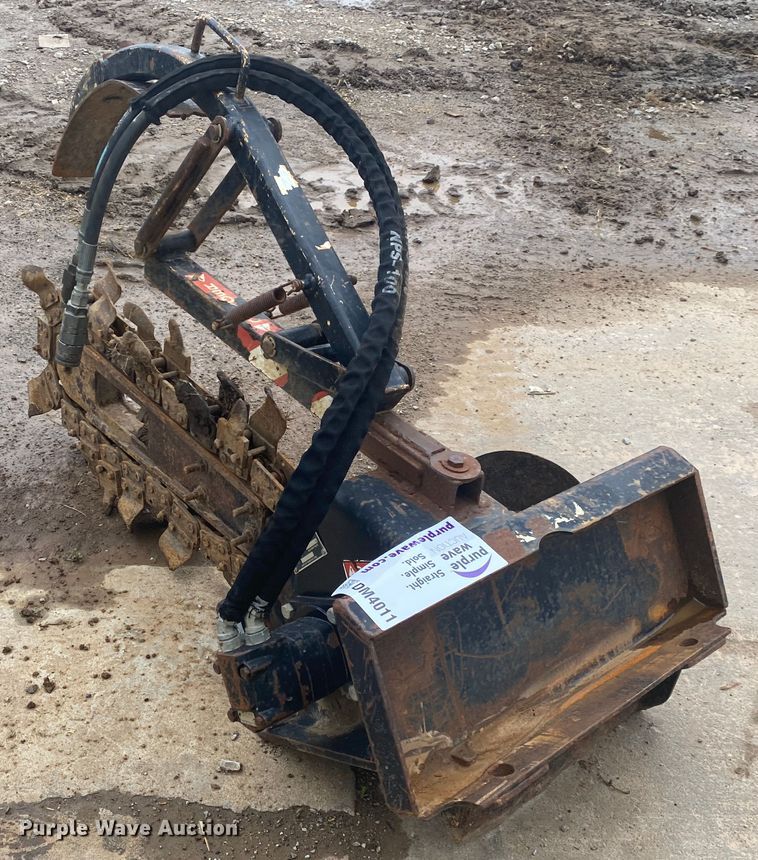 image for item DK6402 2007 Ditch Witch  skid steer trencher