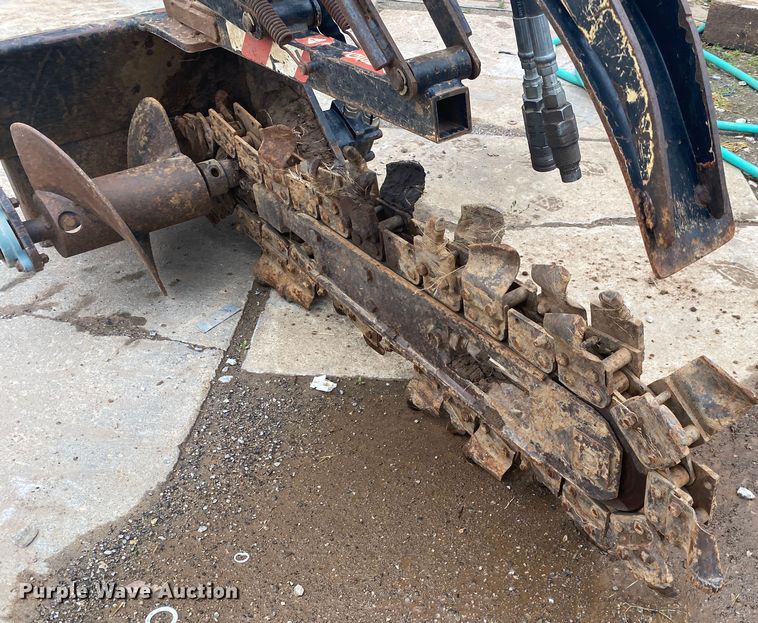 image for item DK6402 2007 Ditch Witch  skid steer trencher