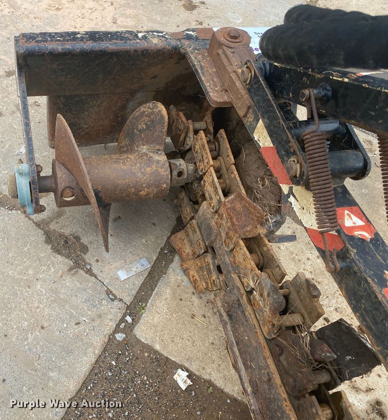 image for item DK6402 2007 Ditch Witch  skid steer trencher