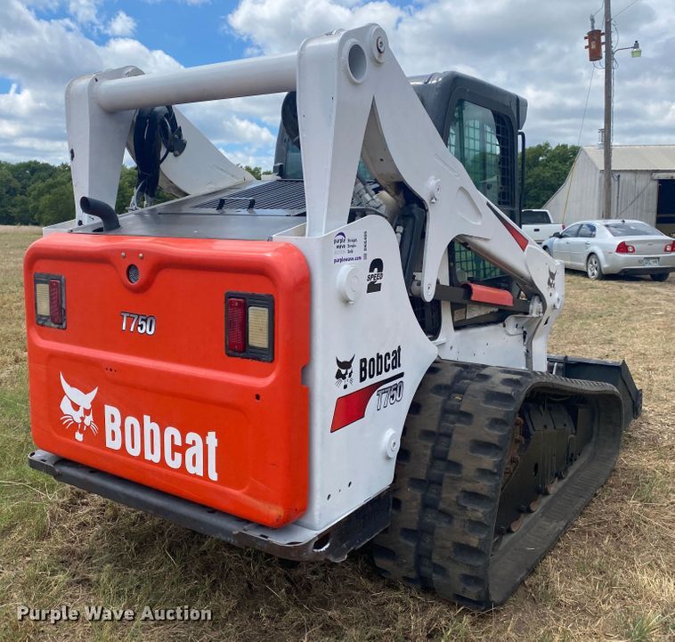 image for item DK6405 2013 Bobcat T750  tracked skid steer loader
