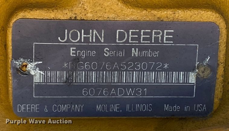 image for item DK6416 1994 John Deere 770BH  motor grader