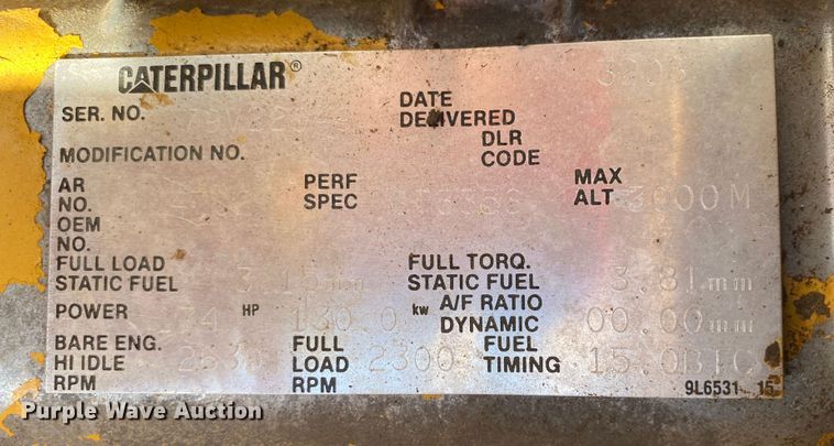 image for item DK6417 1992 Caterpillar 613C  elevating scraper