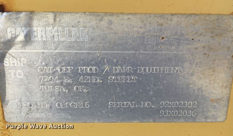 image for item DK6417 1992 Caterpillar 613C  elevating scraper