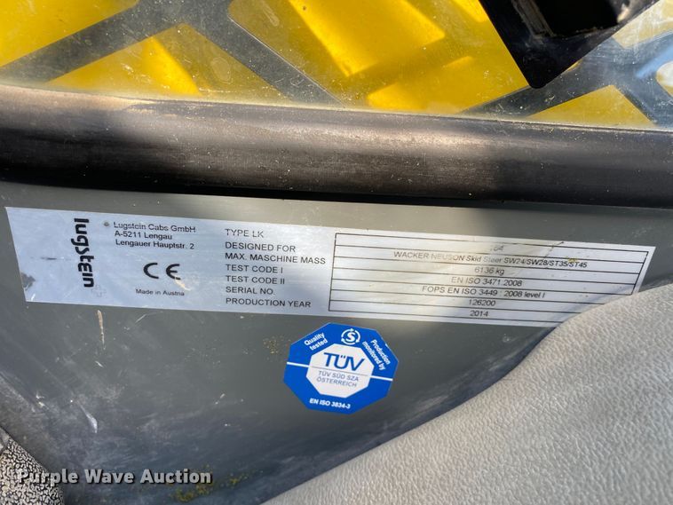 image for item DK6437 Wacker Neuson ST45  tracked skid steer loader