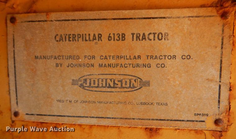 image for item DK7002 1979 Caterpillar 613B  water wagon
