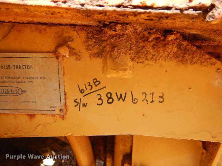 image for item DK7002 1979 Caterpillar 613B  water wagon