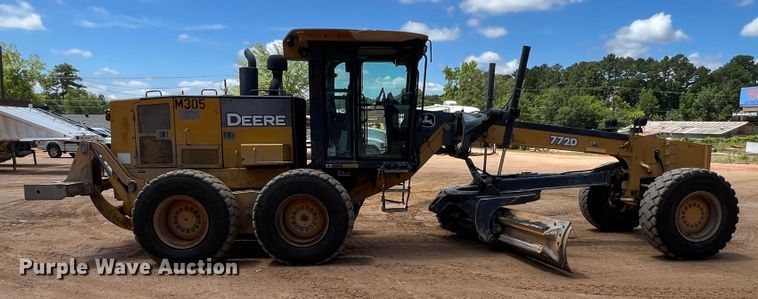 image for item DK7004 2008 John Deere 772D  motor grader