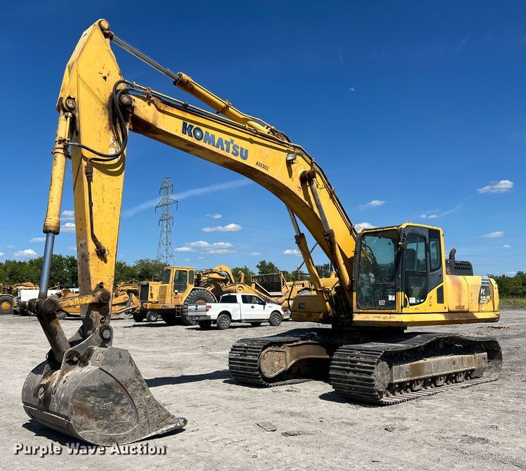 image for item DK7009 2011 Komatsu PC350LC-8  excavator