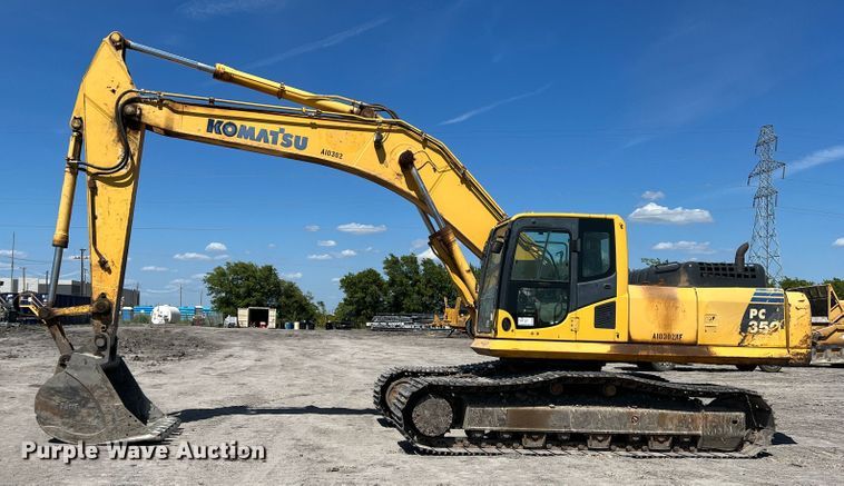 image for item DK7009 2011 Komatsu PC350LC-8  excavator