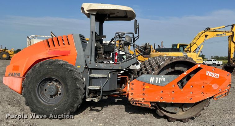 image for item DK7013 Hamm H11ix P  single drum vibratory roller