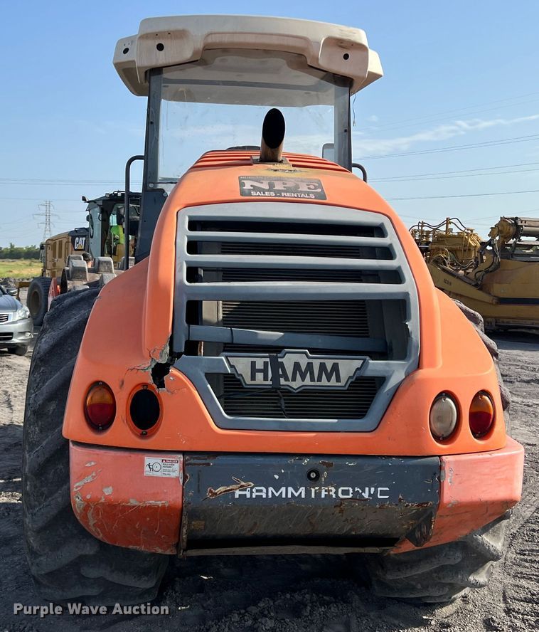 image for item DK7013 Hamm H11ix P  single drum vibratory roller