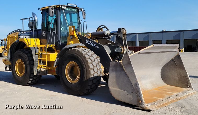 image for item DM2474 2015 John Deere 824K-II  wheel loader