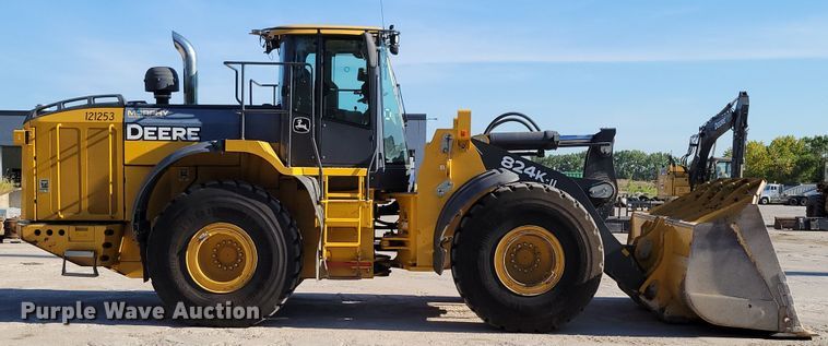 image for item DM2474 2015 John Deere 824K-II  wheel loader
