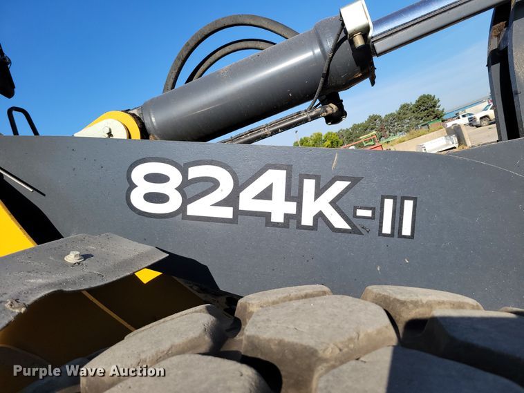 image for item DM2474 2015 John Deere 824K-II  wheel loader