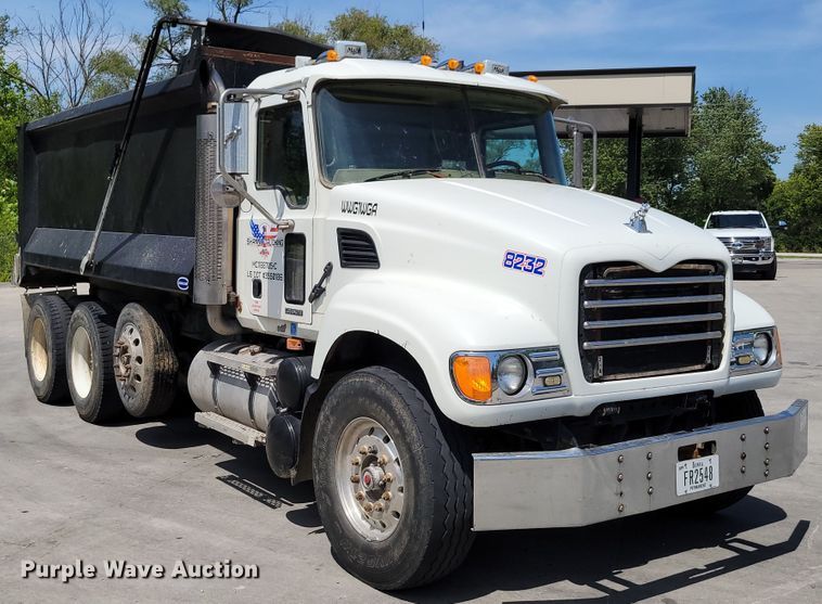 image for item DM2476 2007 Mack CV713 Granite  dump truck