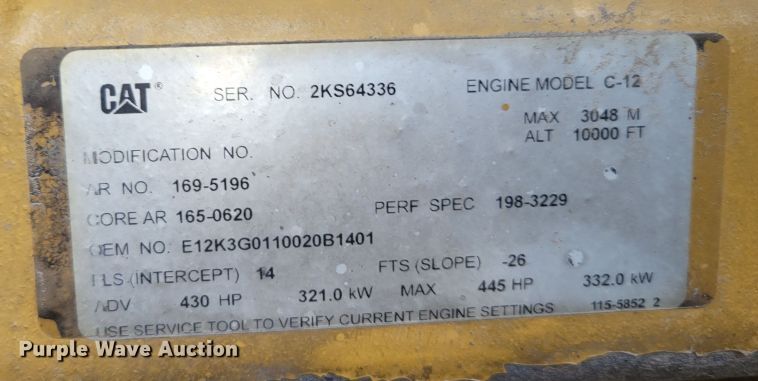 image for item DM2485 2001 Kenworth T800  dump truck