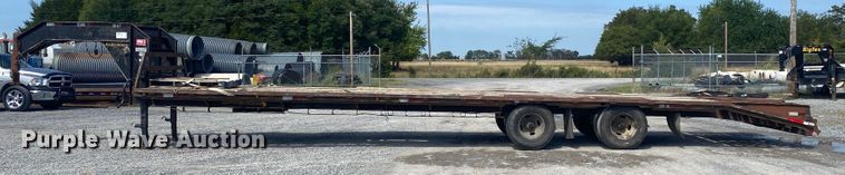 image for item DM4194 2009 Elite Trailers Dovetail-36  equipment trailer