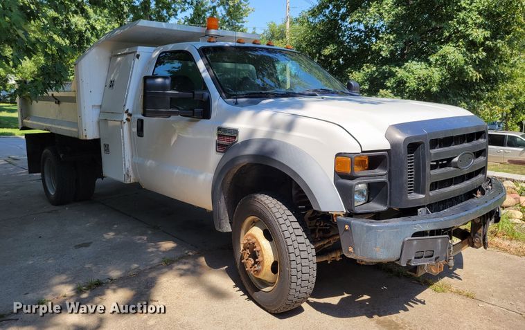 image for item DM8009 2008 Ford F550 Super Duty XL dump truck