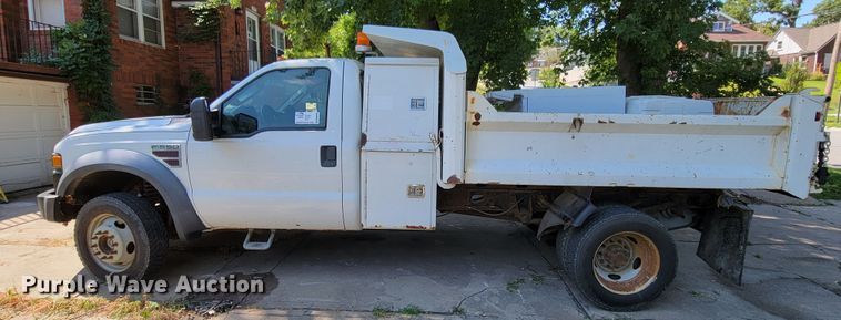 image for item DM8009 2008 Ford F550 Super Duty XL dump truck