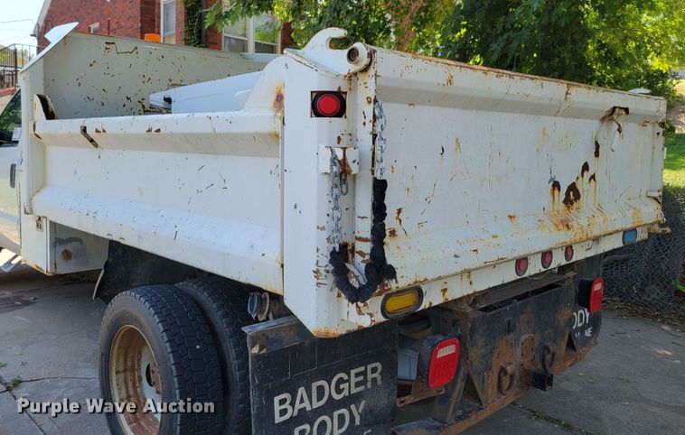 image for item DM8009 2008 Ford F550 Super Duty XL dump truck