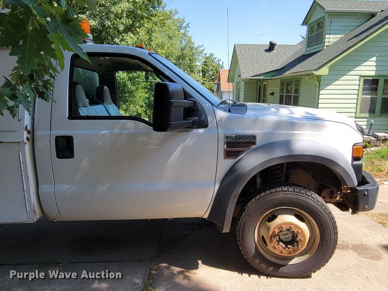 image for item DM8009 2008 Ford F550 Super Duty XL dump truck